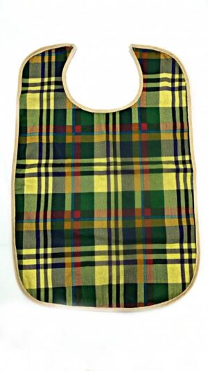 TARTAN - REUSABLE ADULT BIBS