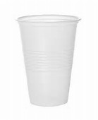 TRANSLUCENT PLASTIC CUP  5oz
