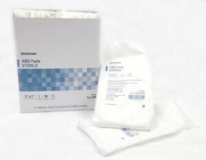 ABD 5X9 PADS - STERILE