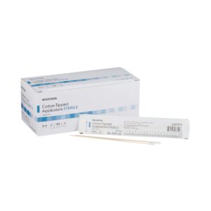 COTTON TIP APPLICATOR 6'' - STERILE