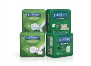 ADULT UNISEX DIAPERS - BRIEF CLOTHLIKE - MEDLINE - FIT RIGHT